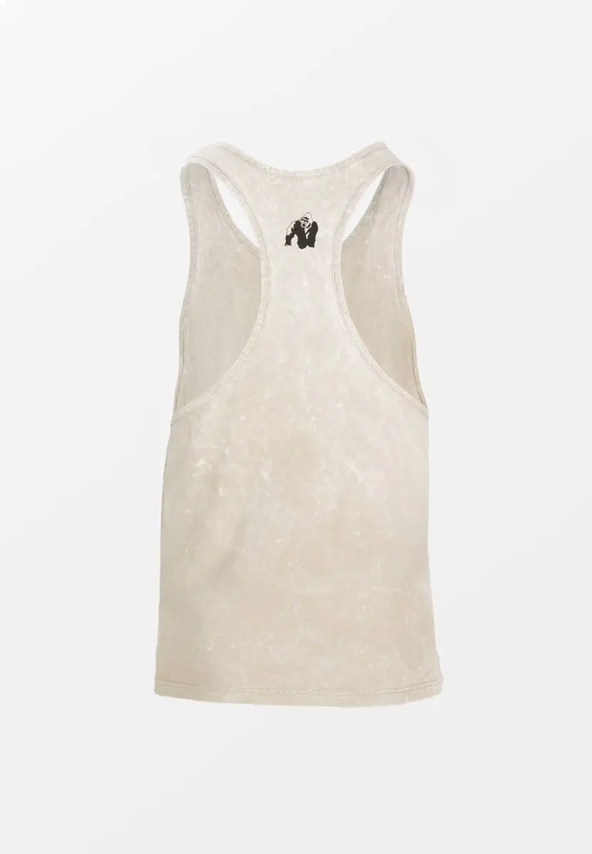 Gorilla Wear Churchill Stringer S - Verwassen Groen