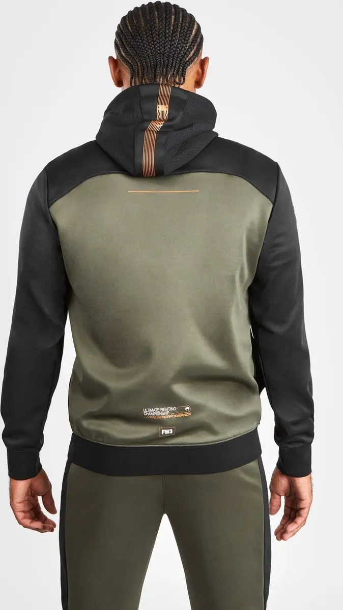 UFC Venum Adrenaline Fight Week Hoodie - S - Kaki