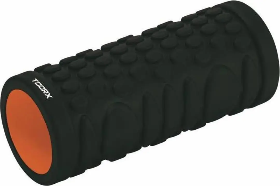 Toorx Fitness Grid Foam Roller 33x14cm - Oranje/Zwart