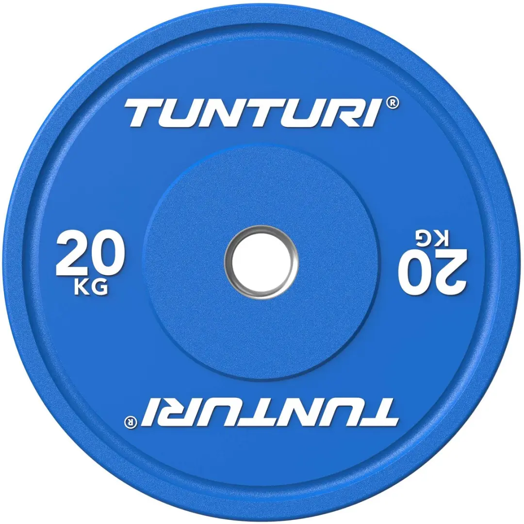 Tunturi Platinum Halterschijf 20kg - Blauw