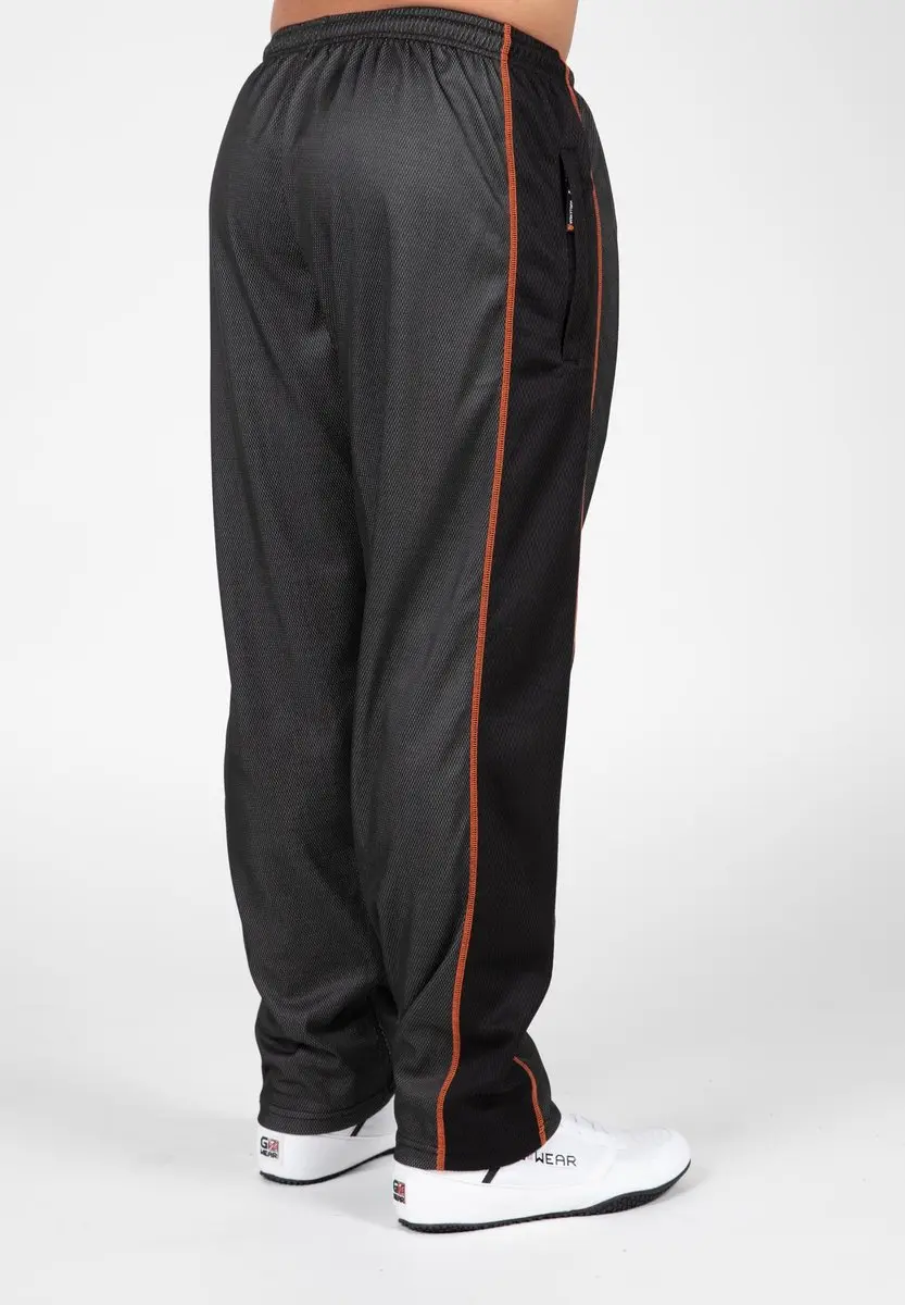 Gorilla Wear Wallace Mesh Pants - Grijs/Oranje