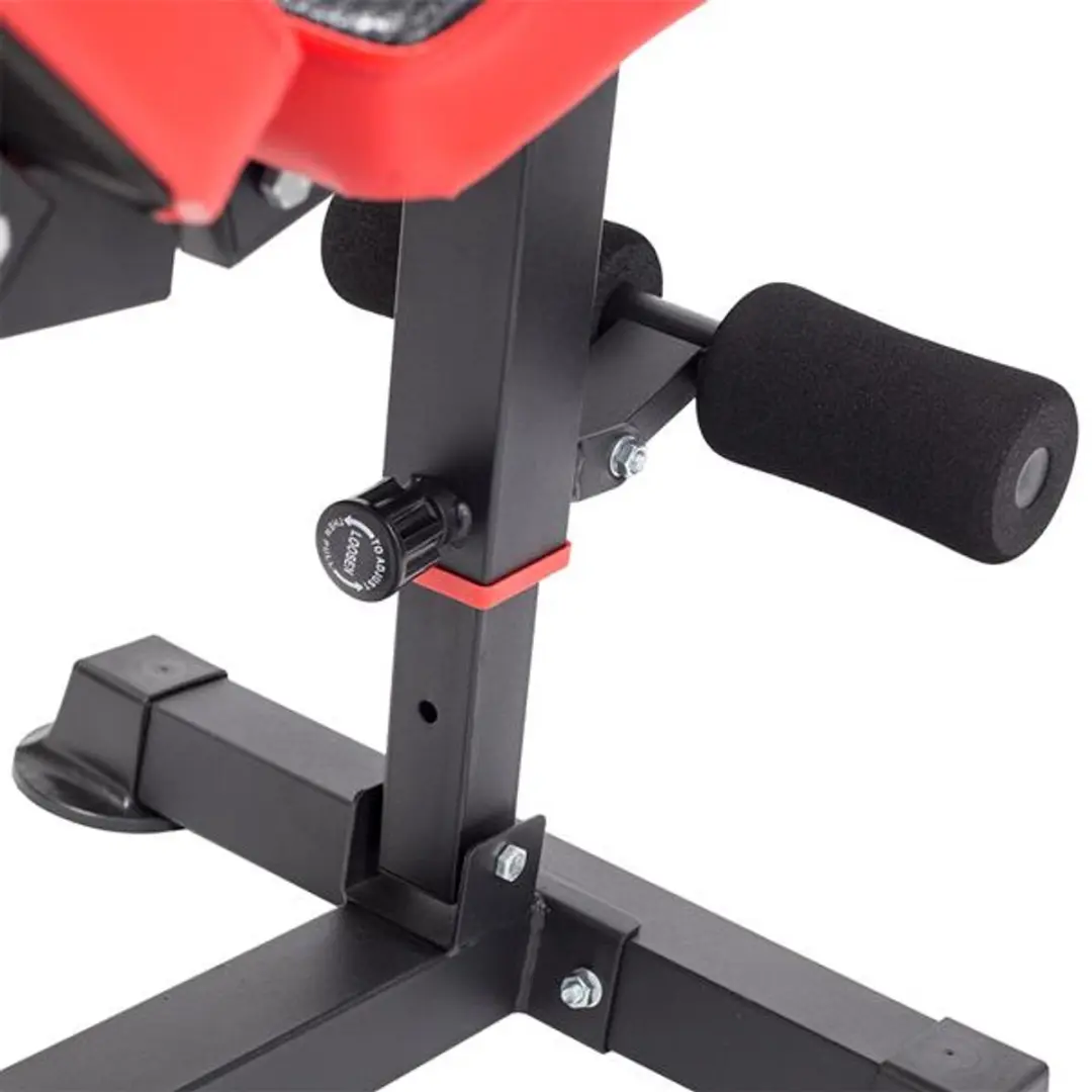HMS L8015 Multifunctionele Fitnessbank - Verstelbaar - Zwart