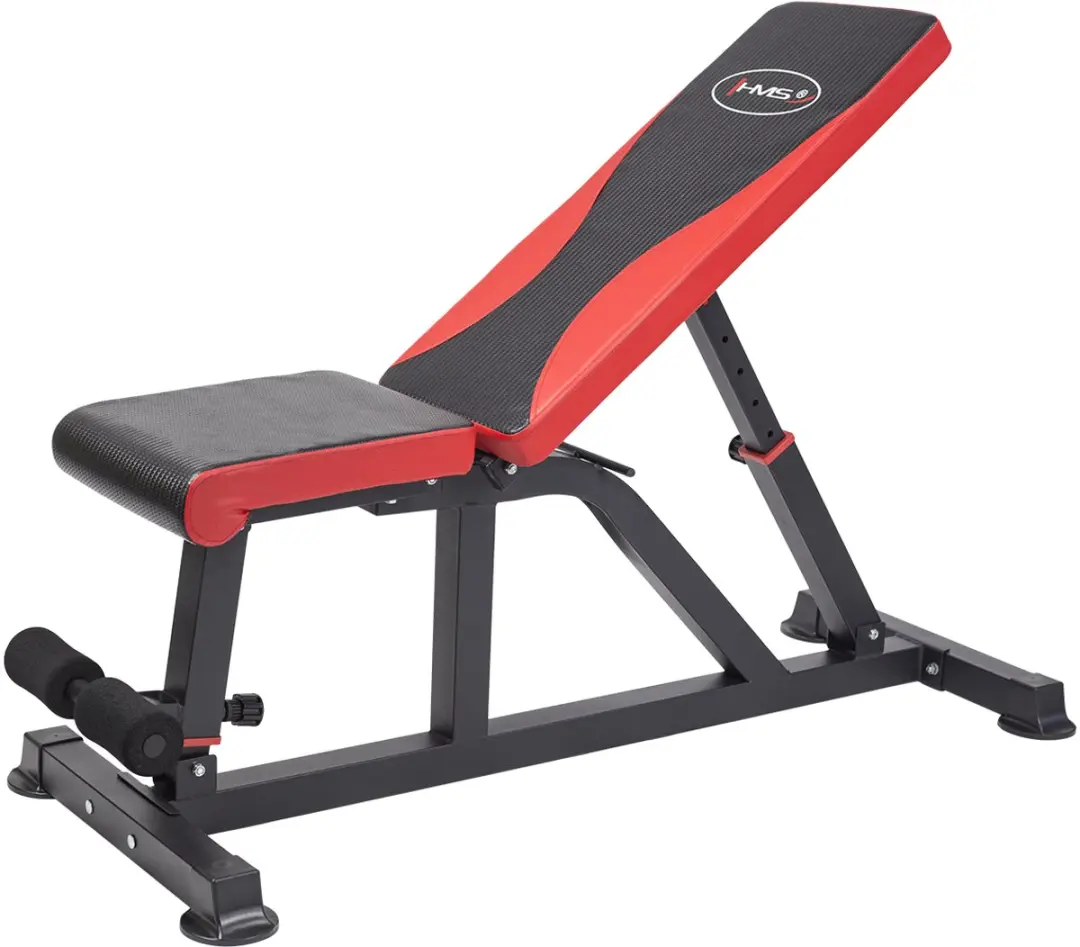 HMS L8015 Multifunctionele Fitnessbank - Verstelbaar - Zwart - afbeelding 6 van 6
