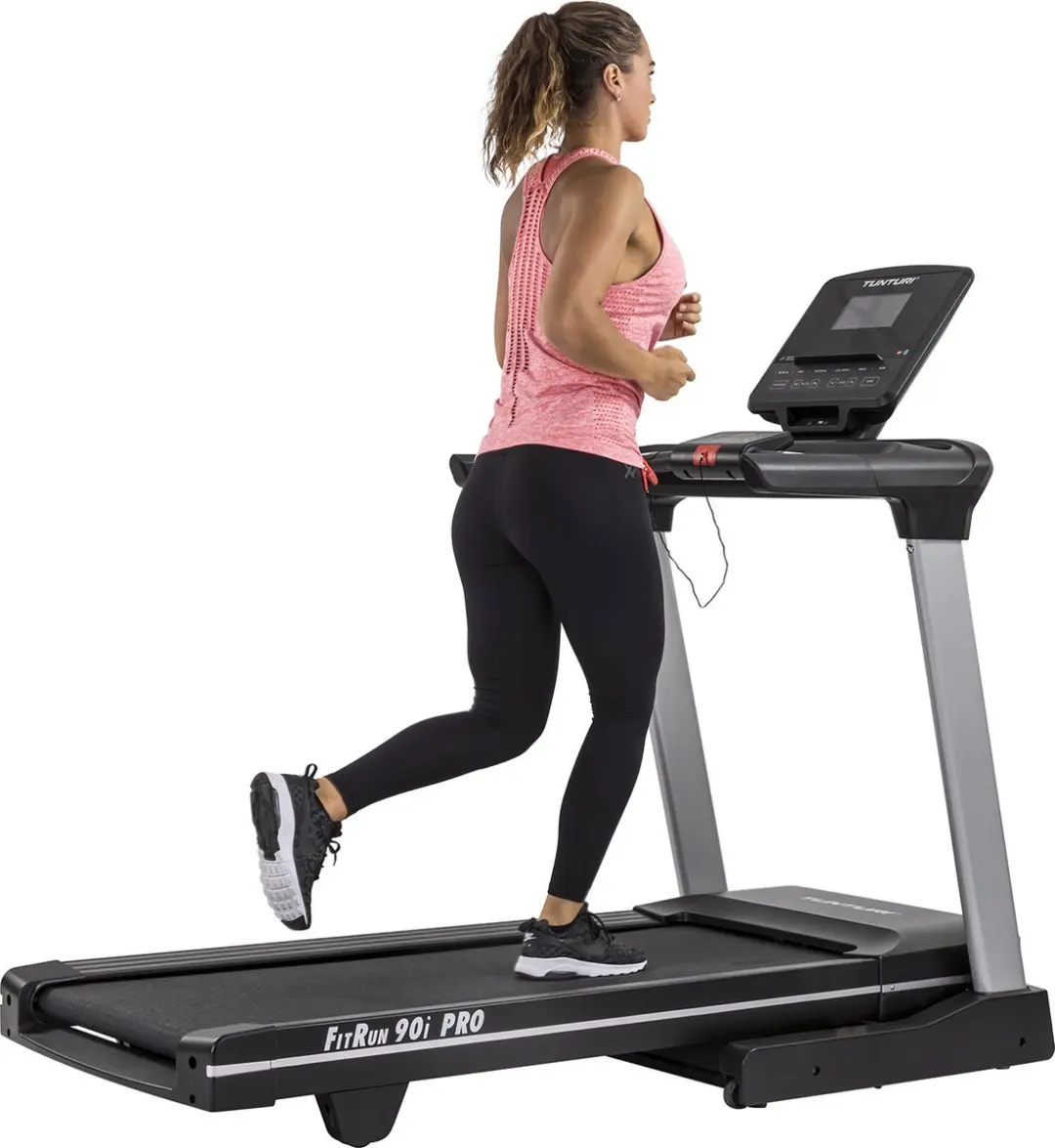 Tunturi FitRun 90I Loopband - 16 Programma's - 20 Hellingshoeken - 0,8-20,0 km/u