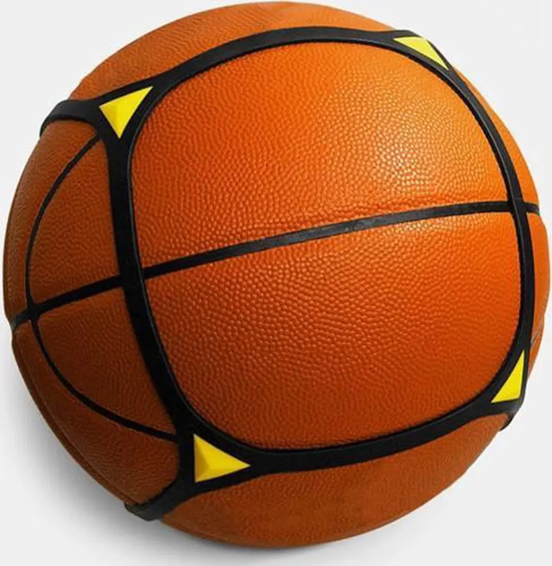 Sklz Square Up Basketbal - Balcontrole & Snelheid - Zwart/Geel