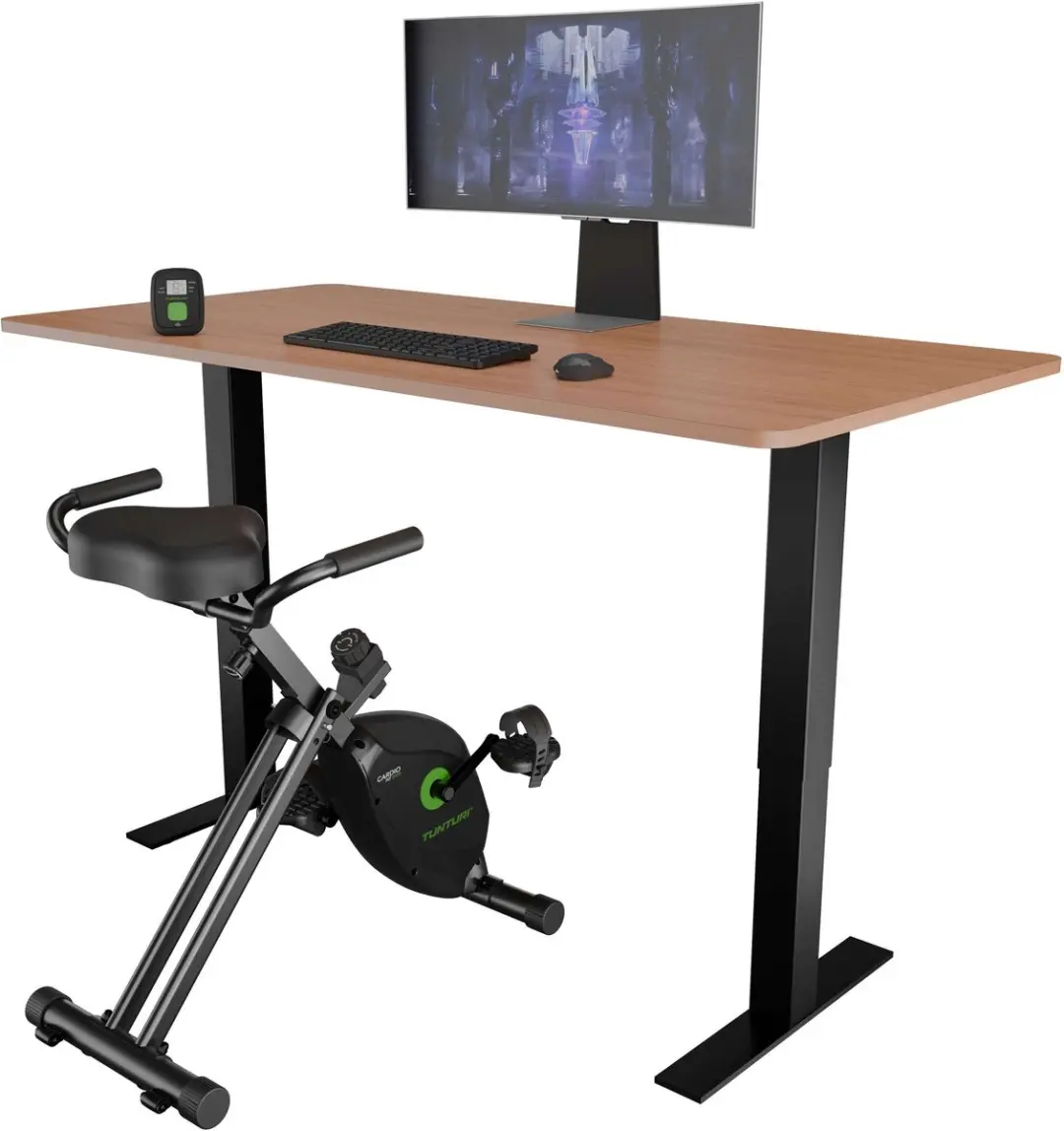Tunturi Cardio Fit Deskbike D20 - Zwart/ Groen