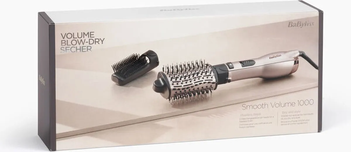 Babyliss Espresso Glaze AS90PE Föhnborstel 1000W - 45mm - Zwart