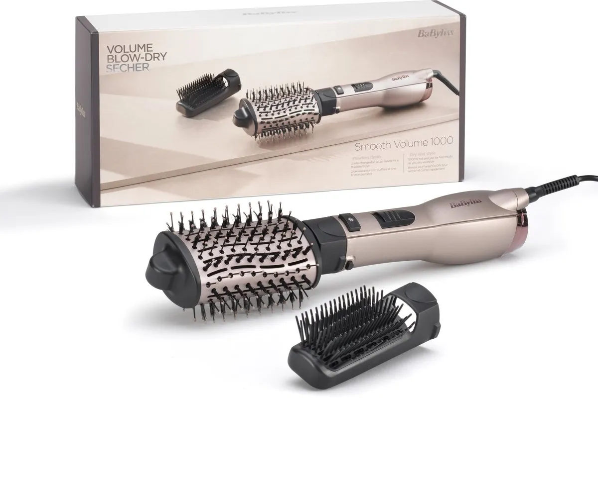 Babyliss Espresso Glaze AS90PE Föhnborstel 1000W - 45mm - Zwart