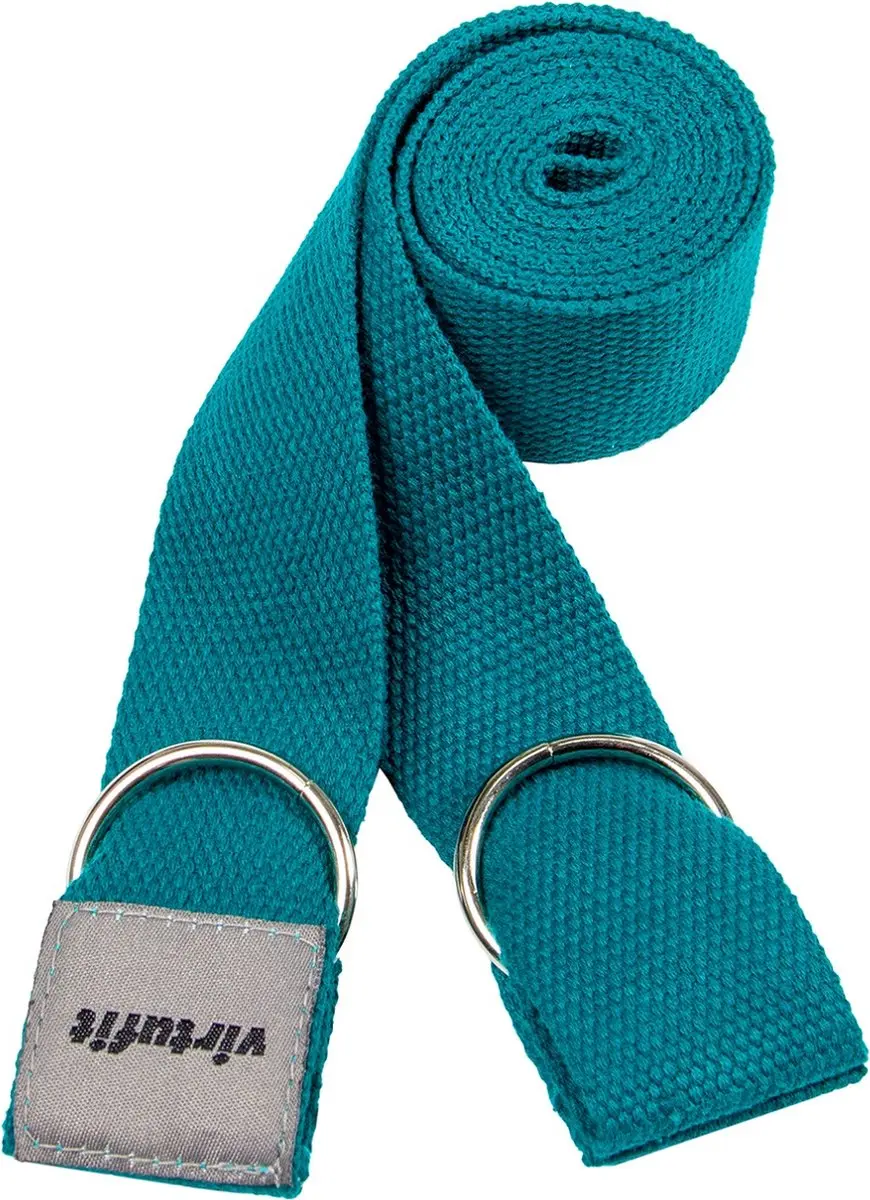 VirtuFit Premium Yogamat Draagriem Ocean Green - afbeelding 6 van 6