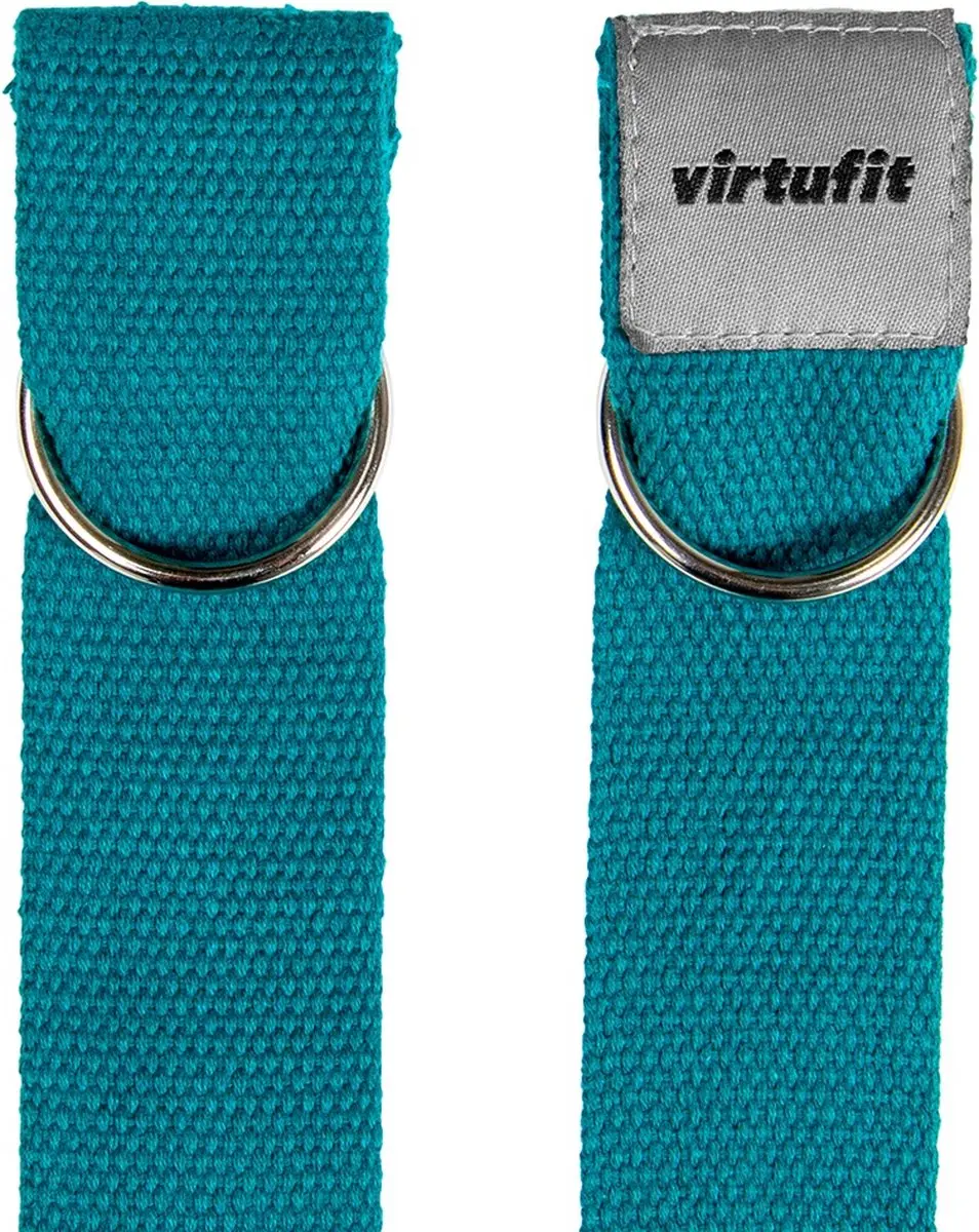 VirtuFit Premium Yogamat Draagriem Ocean Green