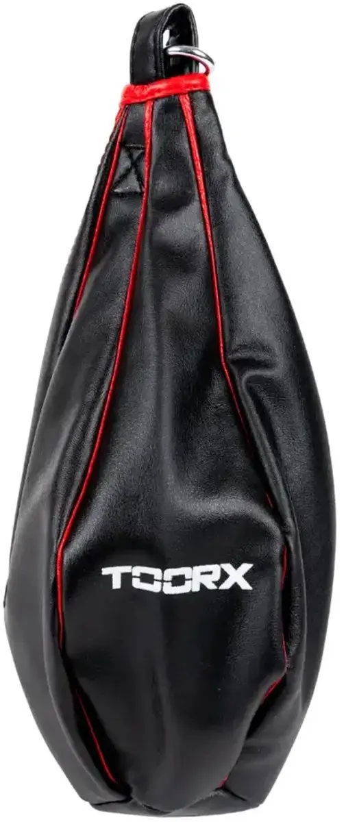 Toorx Fitness Speedball Hangend - Kunstleer - Zwart/Rood