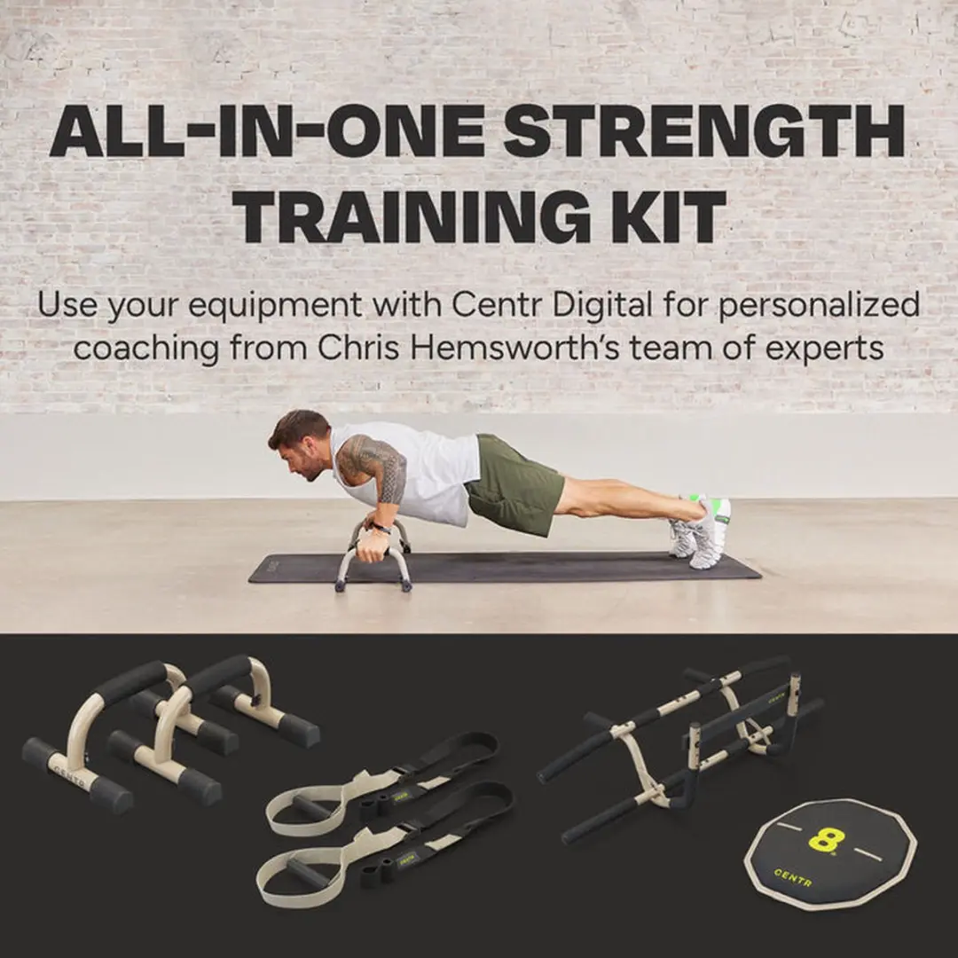 Centr by Chris Hemsworth Strength Training Kit 4-in-1 - Beige/Zwart