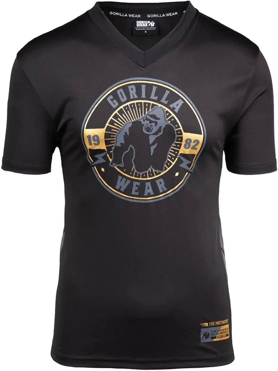 Gorilla Wear Orlando T-shirt - Zwart 2XL