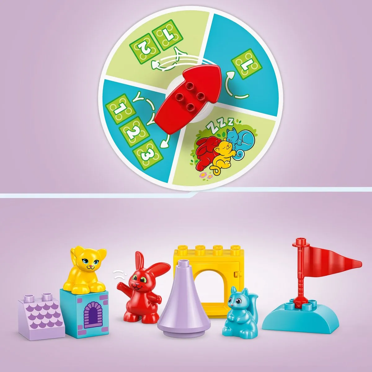 LEGO DUPLO Hopsy's Kasteelspel 10450 - 47 Stukken - 3 Minifiguren