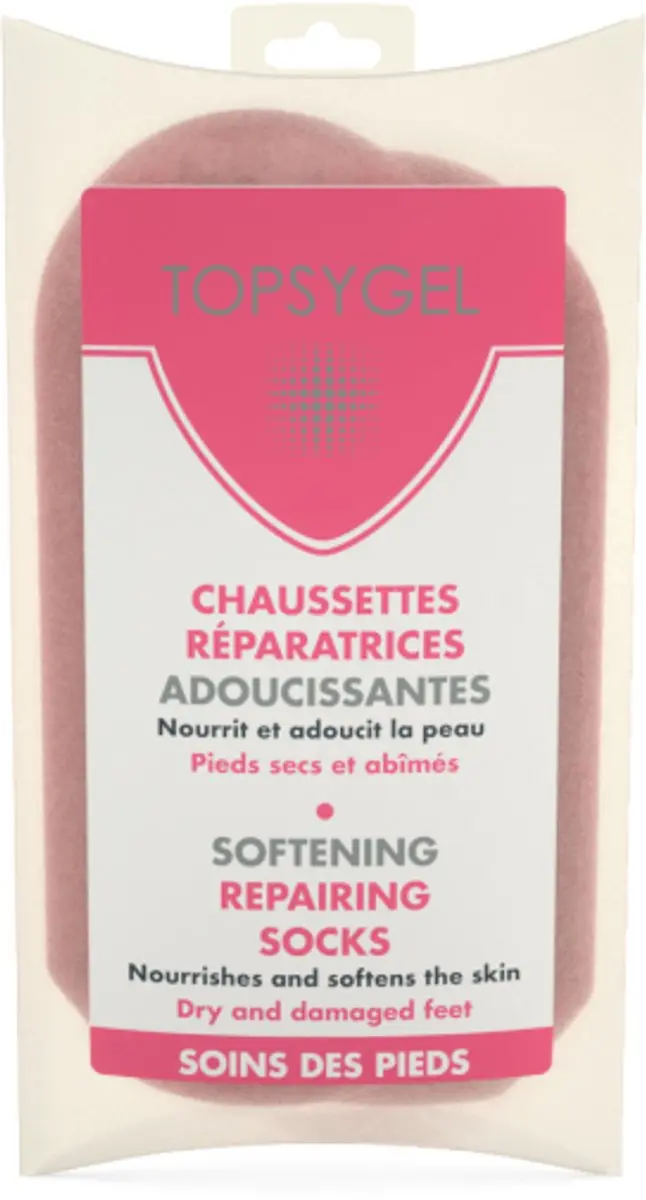 HT 26 Paris Topsygel Sokken - Verzachtend & Herstellend - Roze - 2 Stuks