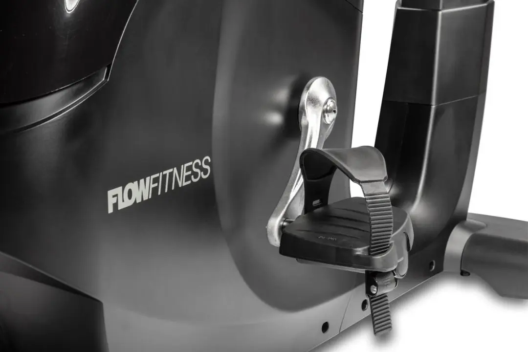 Flow Fitness Perform UB5i Upright Bike - 24 Programma's - 32 Niveaus - Grijs/Zwart