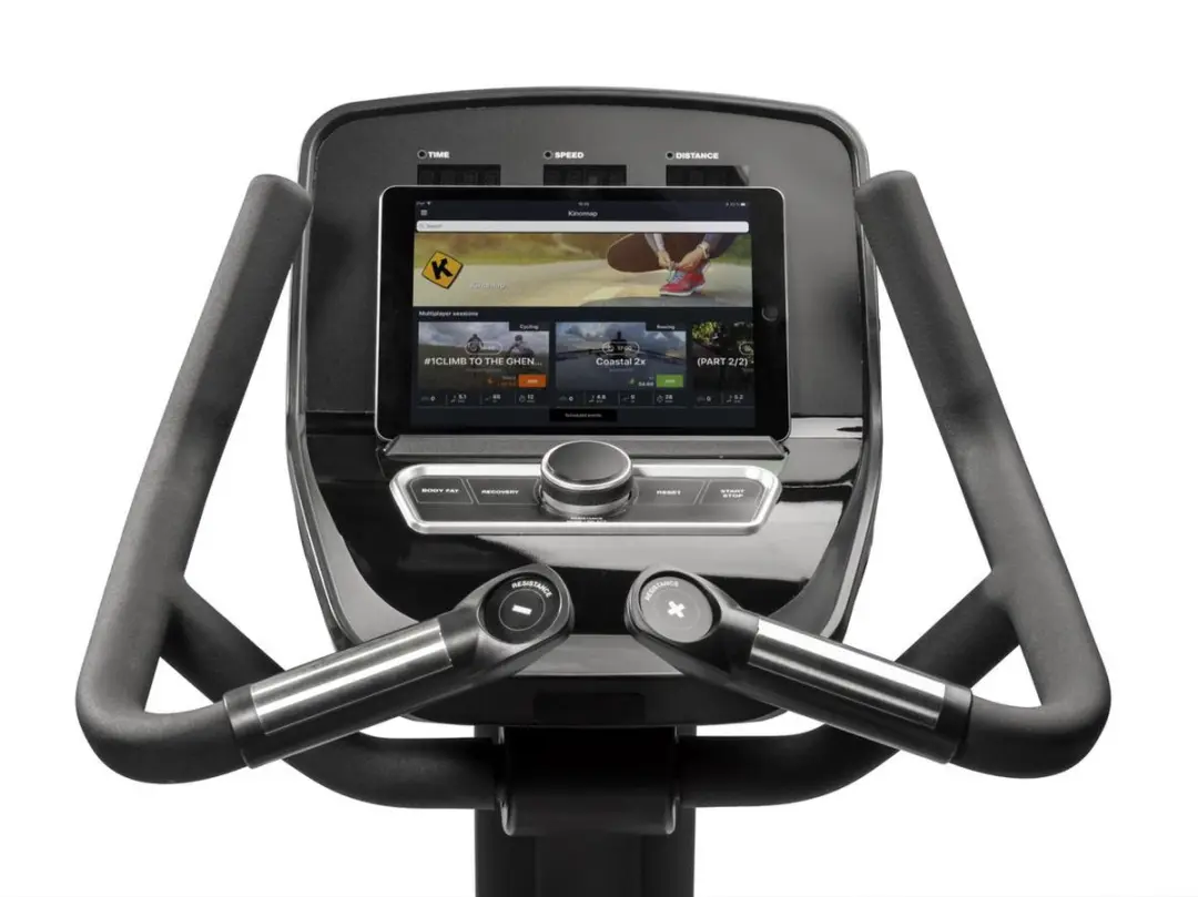 Flow Fitness Perform UB5i Upright Bike - 24 Programma's - 32 Niveaus - Grijs/Zwart - afbeelding 6 van 6