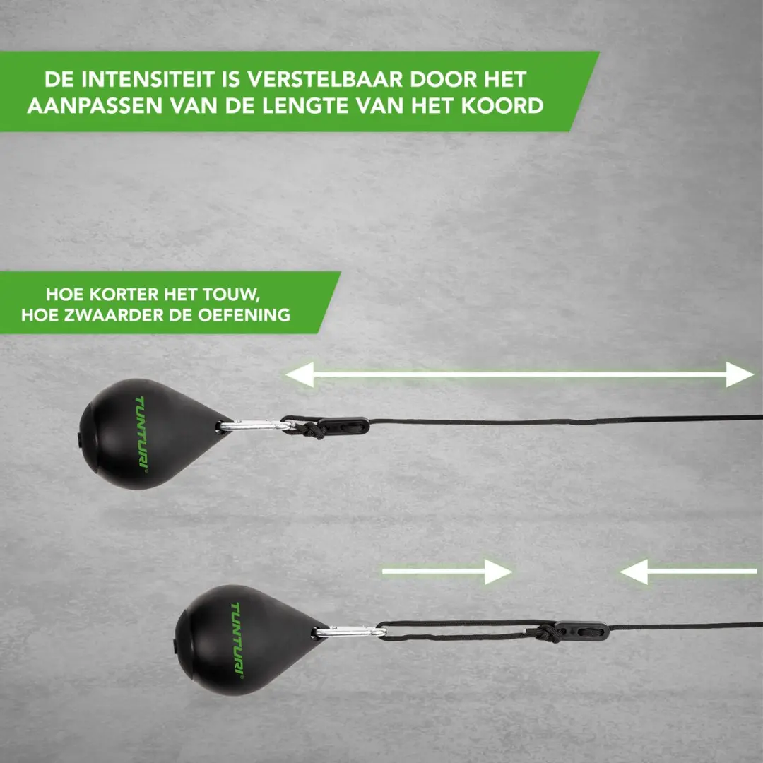 Tunturi Verstelbare Hoelahoep 1,3 kg - Taille 44-106cm