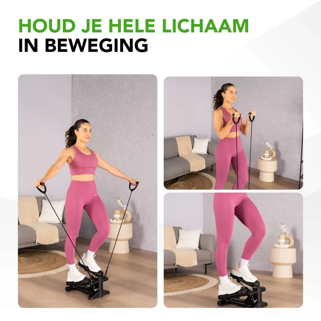 Tunturi Stepper Fitness - Zwart