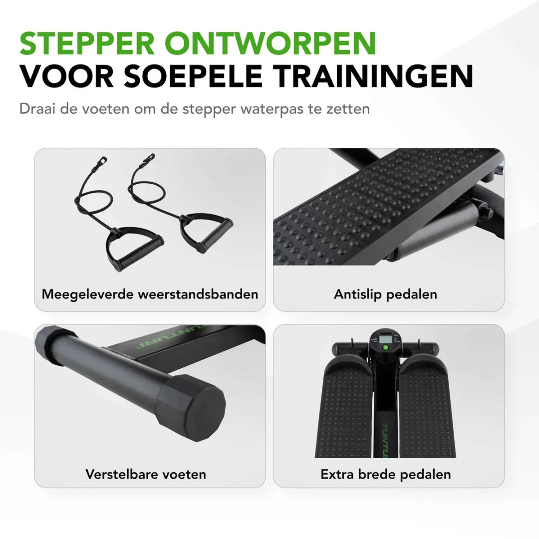 Tunturi Stepper Fitness - Zwart