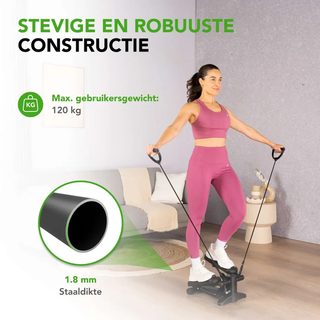 Tunturi Stepper Fitness - Zwart