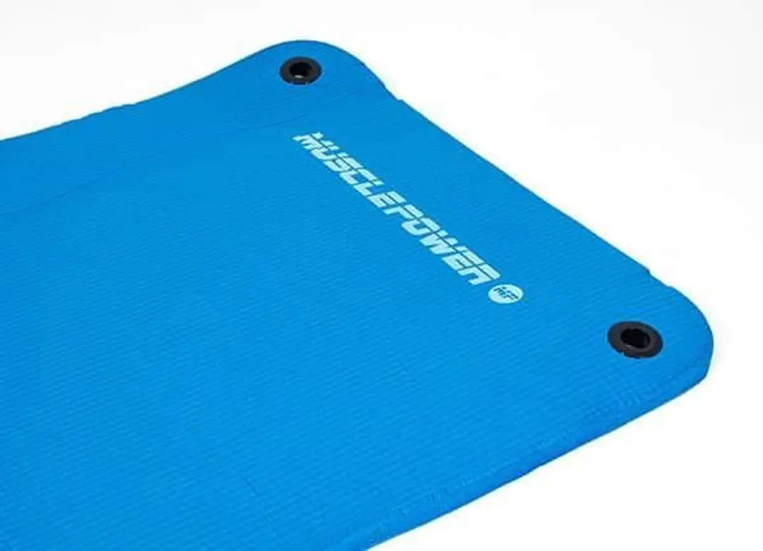 Muscle Power Fitnessmat Blauw 190x60cm