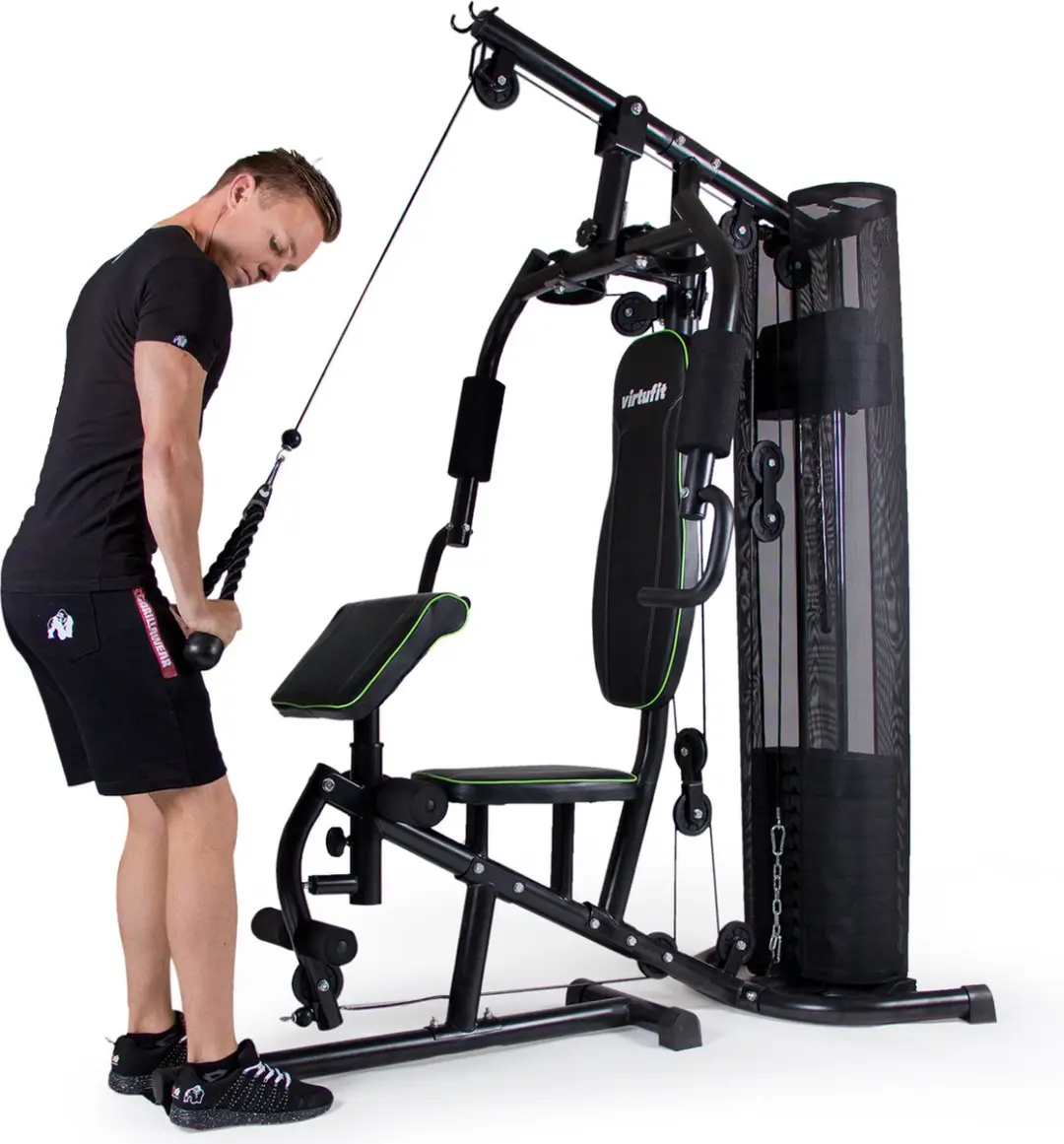 VirtuFit KH100 Krachtstation - 67,5 kg - 77-delig