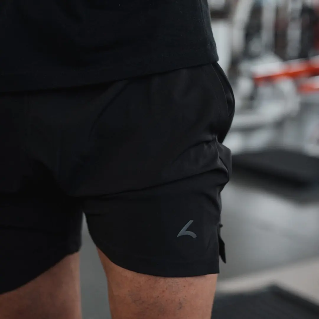 Reeva Premium Active Short Sportbroek M - Zwart