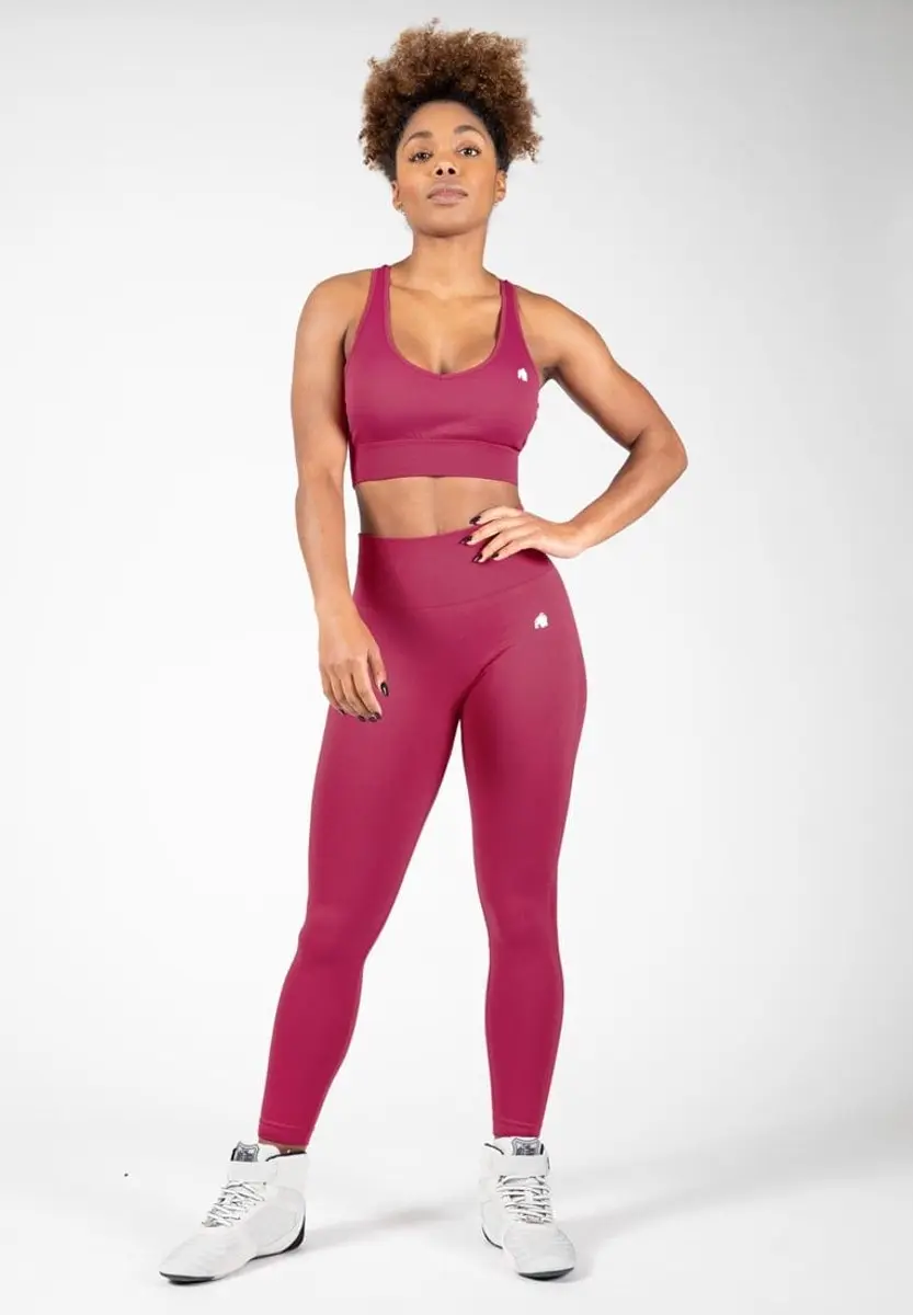 Gorilla Wear Hilton Seamless Legging - Fuchsia M/L
