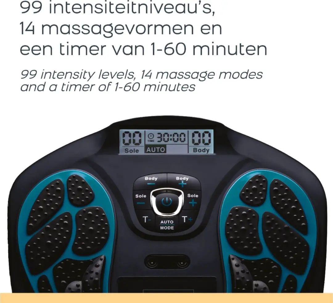Orange Gym Care ProRecover Elektrische Spierstimulator - 14 Programma's - 4 Gelpads - Zwart