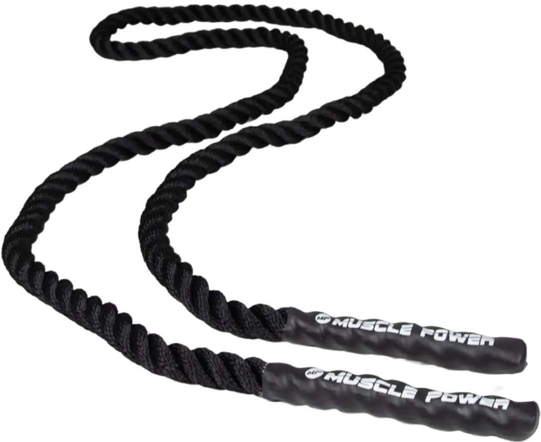 Muscle Power Heavy Jump Rope - Zwaar - Zwart