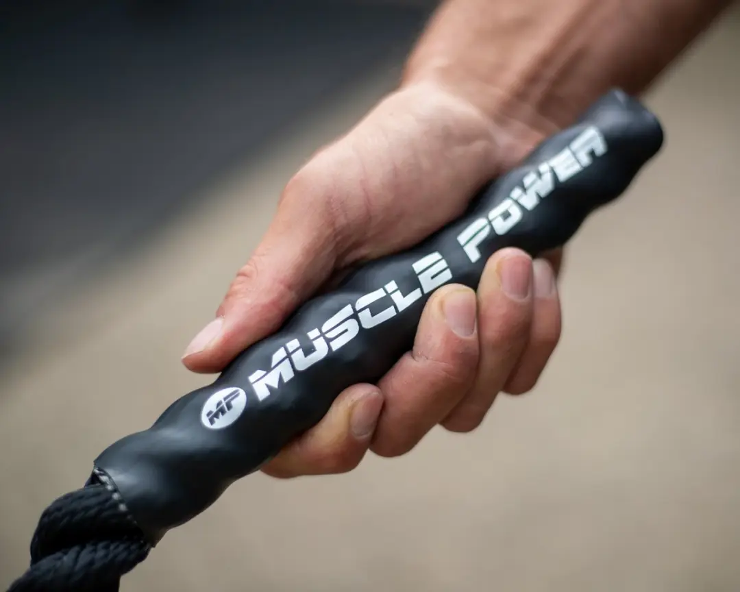 Muscle Power Heavy Jump Rope - Zwaar - Zwart
