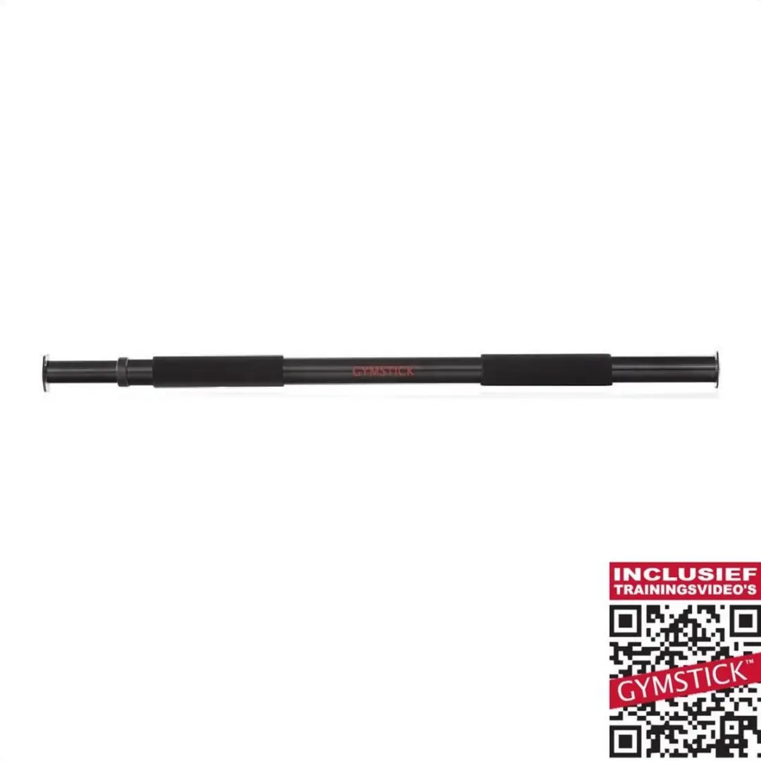 Gymstick Optrekstang - Pull Up Bar - Zwart