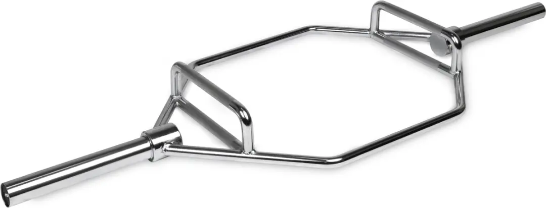 VirtuFit Olympische Hex Bar 160cm - Zilver - afbeelding 6 van 6