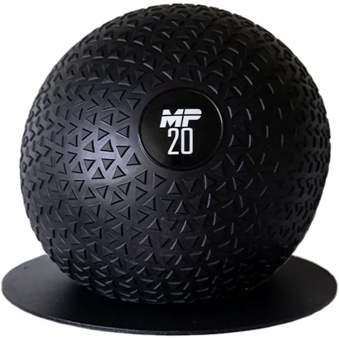 Muscle Power MP5099S Slamball Wandhouder - 16cm - Zwart