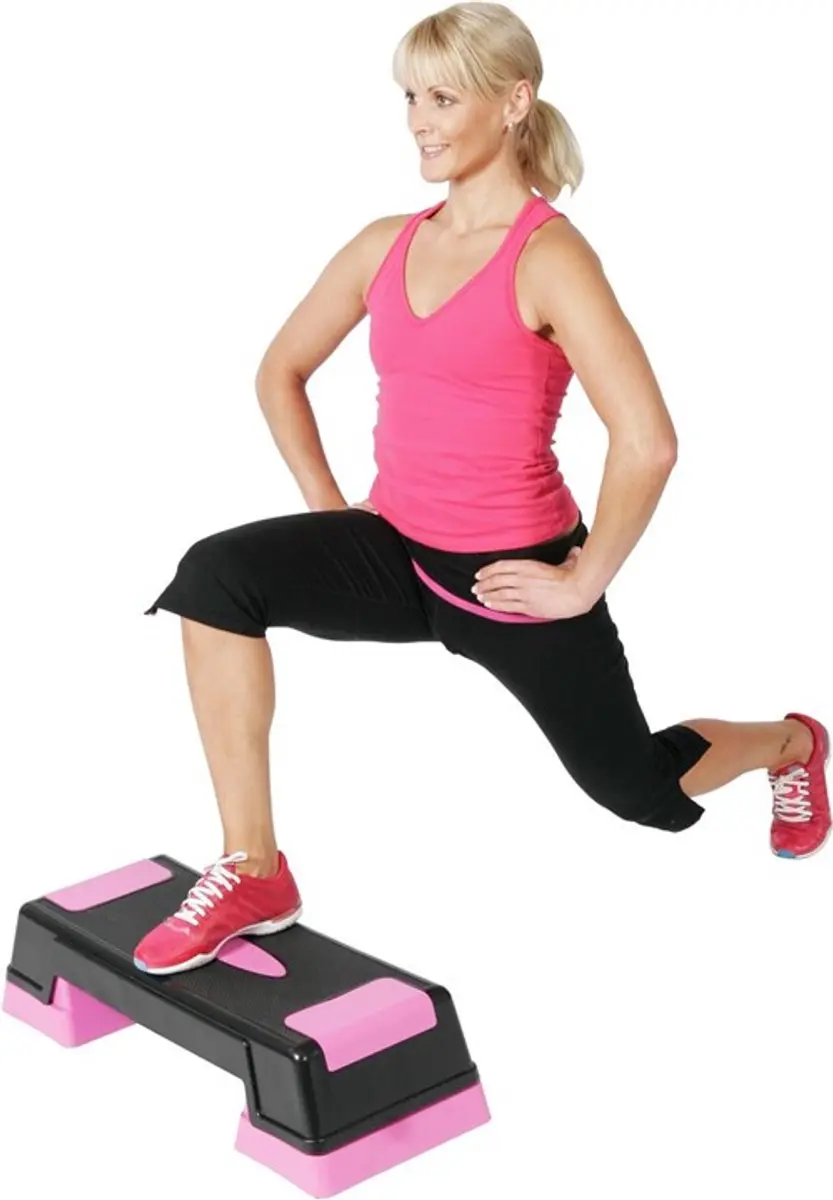Gymstick Fitness Step Aerobic Stepper - Roze