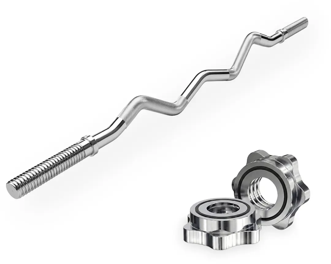 Virtufit Curlstang EZ Halterstang 120cm