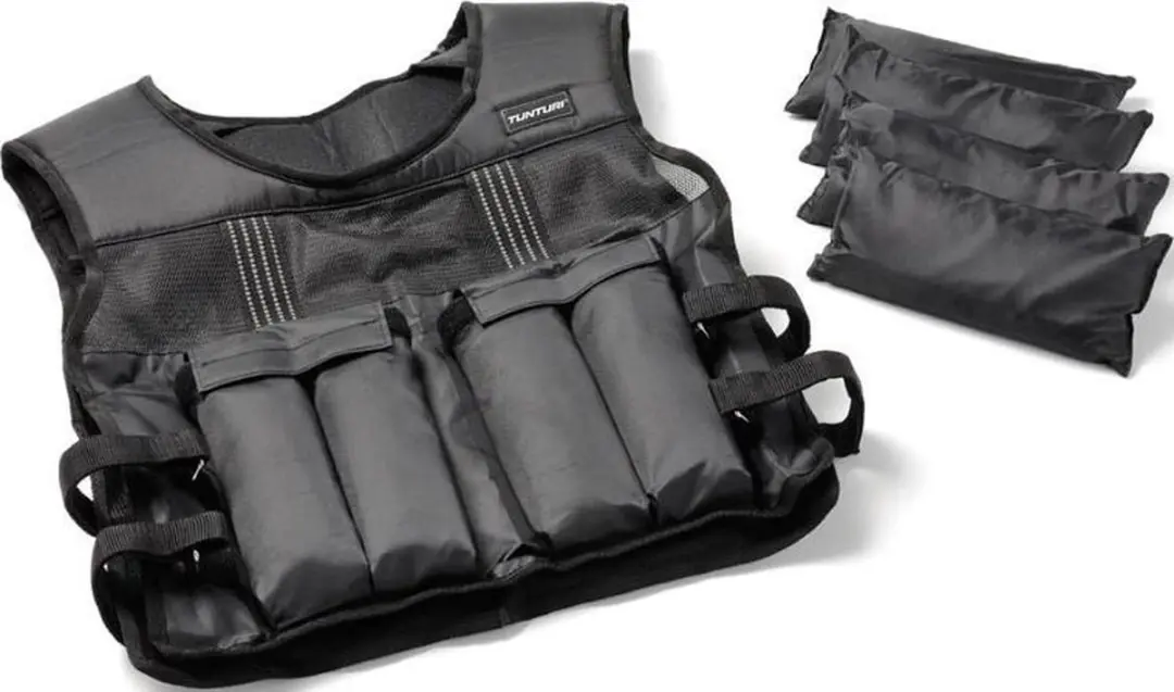Tunturi Gewichtvest 15kg - Verstelbaar
