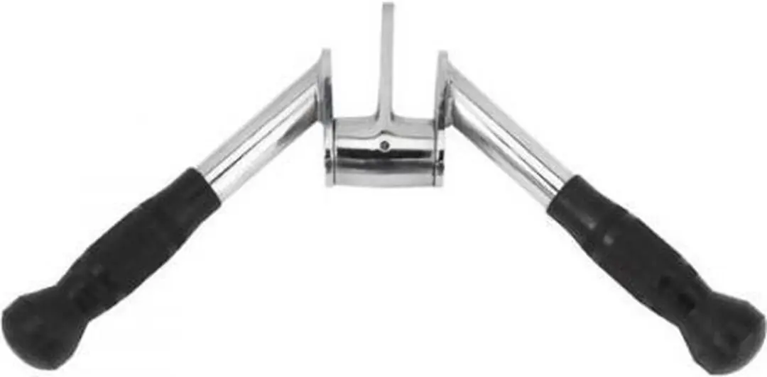 LifeMaxx Triceps V-bar Rotating - Chroom/Grijs