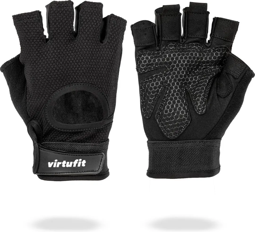 VirtuFit Fitnesshandschoenen Pro - S - Zwart - afbeelding 6 van 6