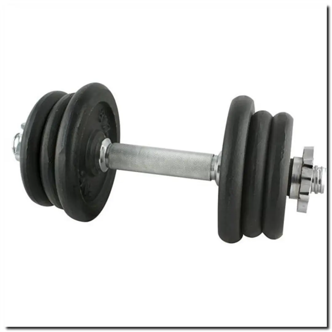 HMS SG03 Verstelbare Dumbbell 7kg - Zilver