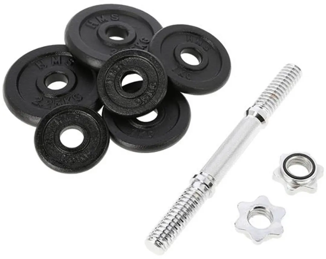 HMS SG03 Verstelbare Dumbbell 7kg - Zilver