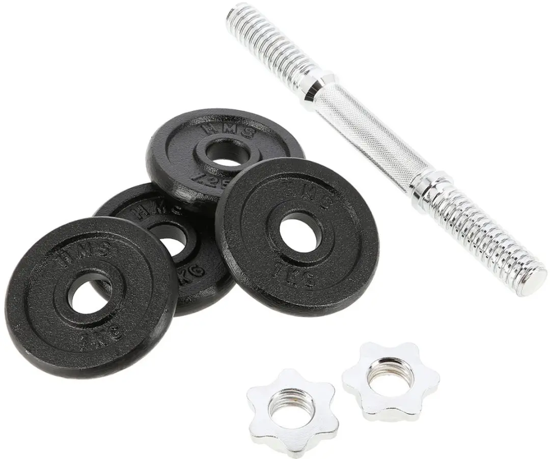 HMS SG03 Verstelbare Dumbbell 7kg - Zilver