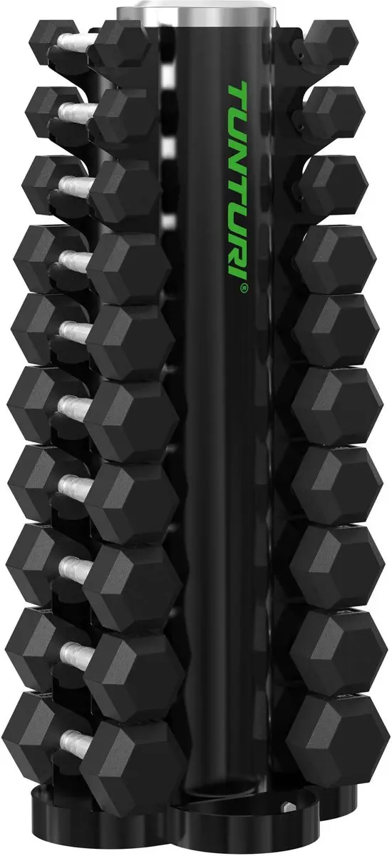 Tunturi Platinum Hexa Dumbbellset 1-10kg