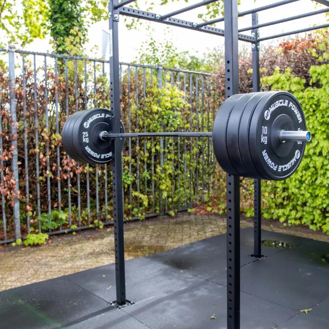 Muscle Power MP3026 Ol High Black Bumper Plate 10kg