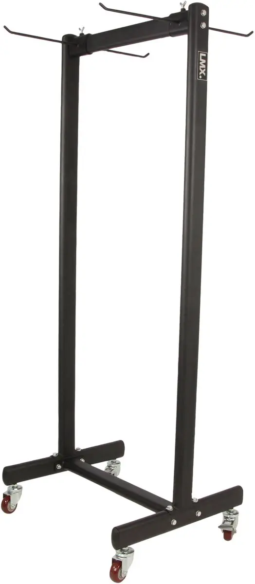 LifeMaxx LMX Aerobic Fitnessmat Opbergrek - 30 Stuks - Zwart