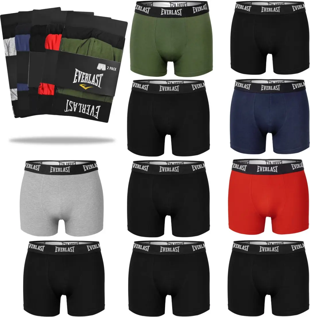 Everlast Heren Boxershorts 10 Stuks - Katoen - Maat L