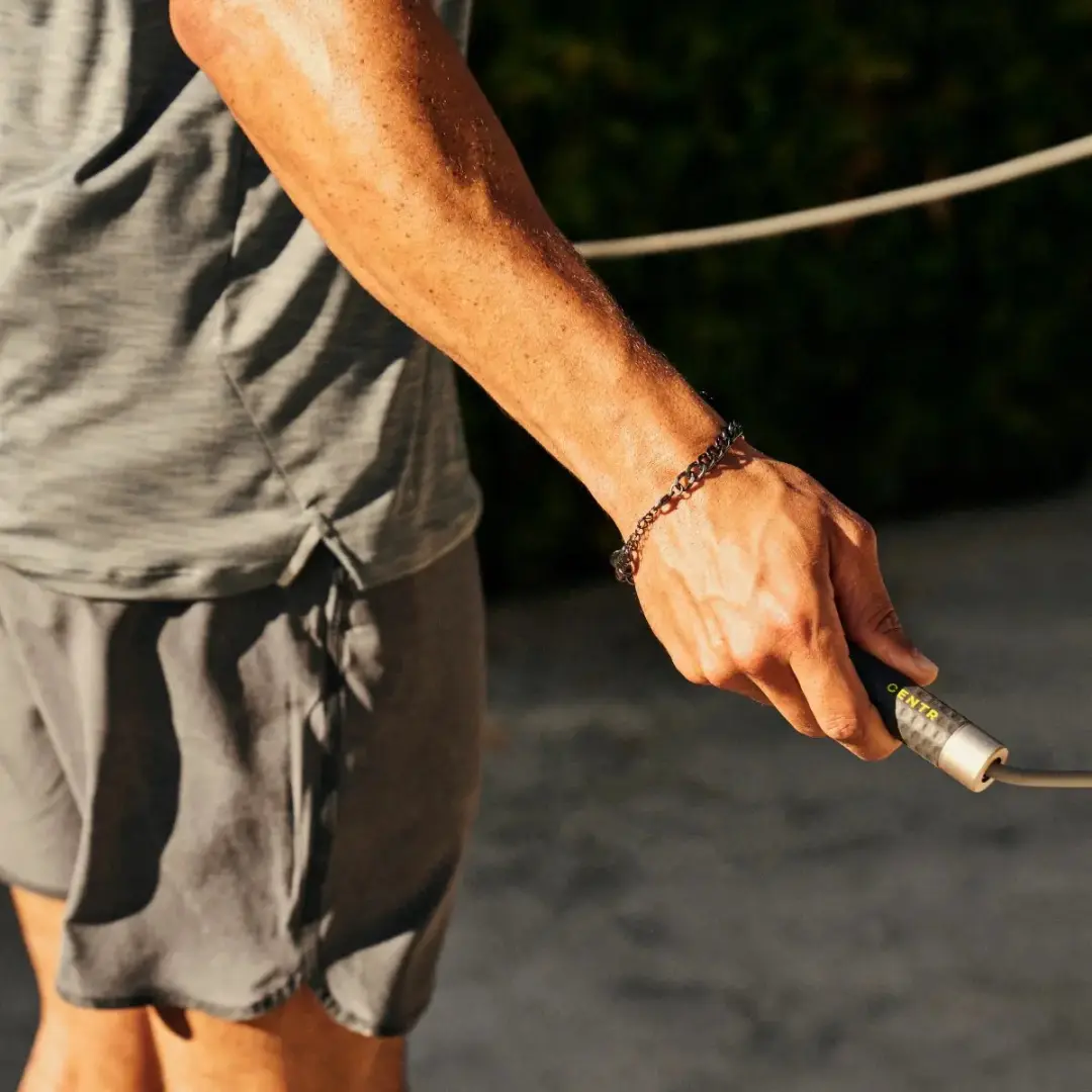 Centr CJR Jump Rope Verstelbaar Speedrope - Beige