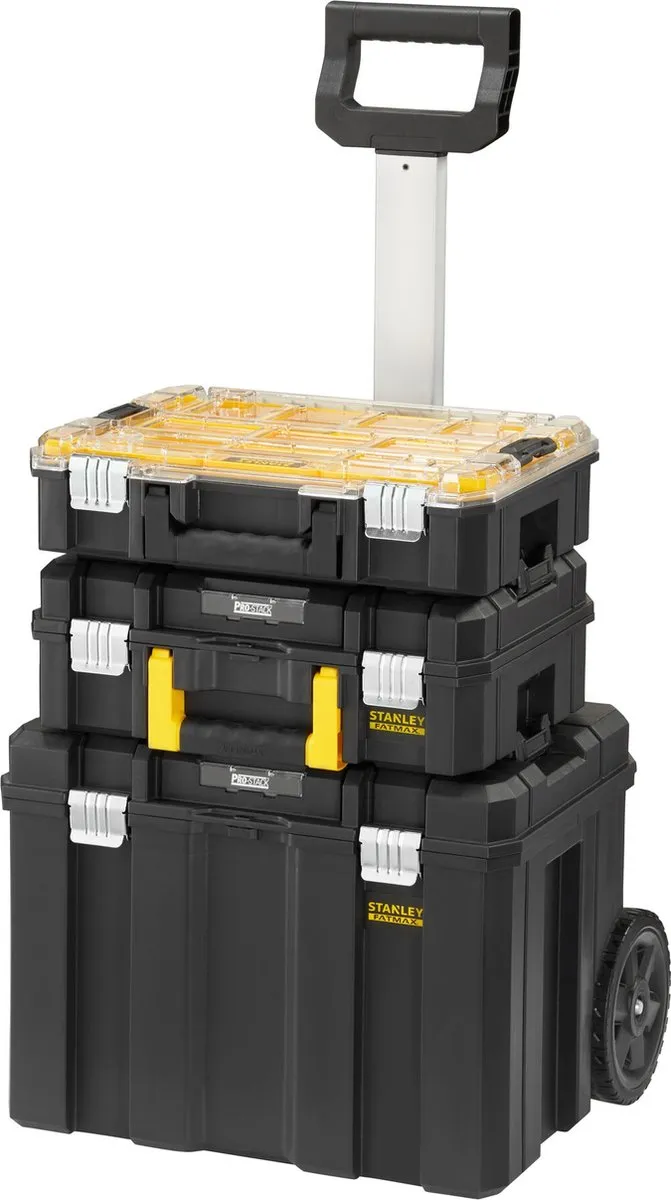 Stanley FatMax PRO-STACK FMST1-80101 Opbergsysteem - 3-delig - Zwart/Geel