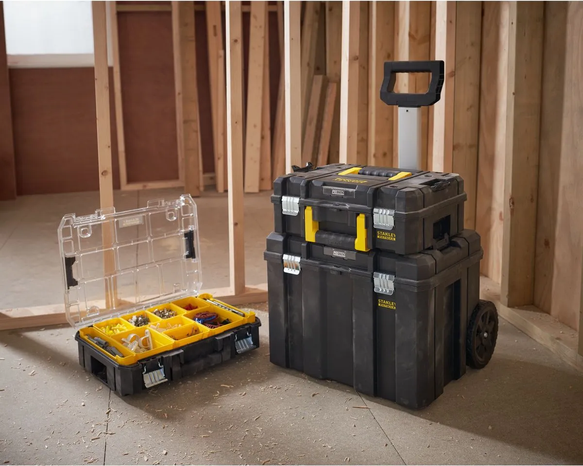 Stanley FatMax PRO-STACK FMST1-80101 Opbergsysteem - 3-delig - Zwart/Geel